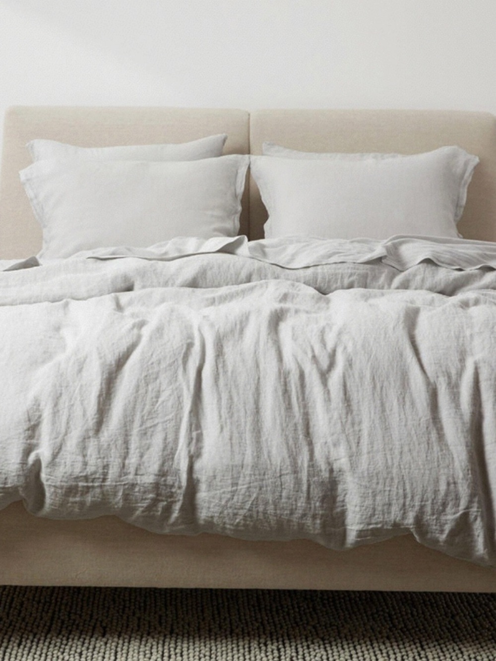 Parachute Pillowcase Sham Set - King - Flax Linen - Brand New, never used